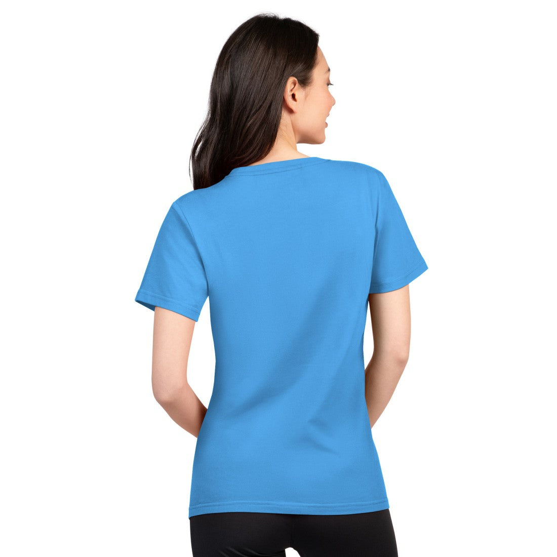 Tennessee Titans G-III 4Her by Carl Banks Women's Super-Slim Lightweight Winning Crew T-Shirt - Light Blue for sale