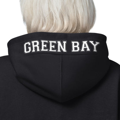 Green Bay Packers Starter Women's 4th Down Full-Zip Hoodie - Black sale