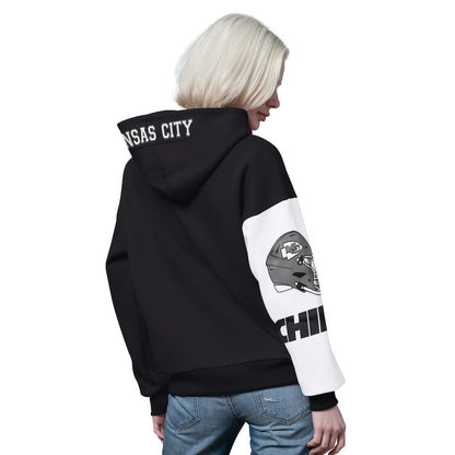 Kansas City Chiefs Starter Women's 4th Down Full-Zip Hoodie - Black online
