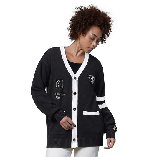 San Francisco 49ers Starter Women's Back Shot Button-Up Cardigan - Black online