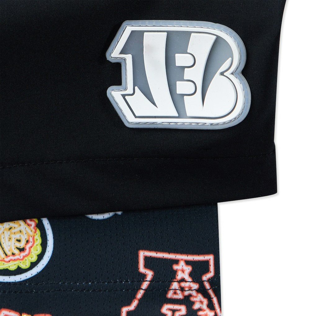 Cincinnati Bengals Chubbies 5.5" Classic Lined Swim Trunks - Black for sale