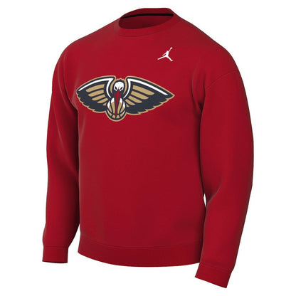 New Orleans Pelicans Jordan Brand Statement Edition Sweatshirt - Red discount