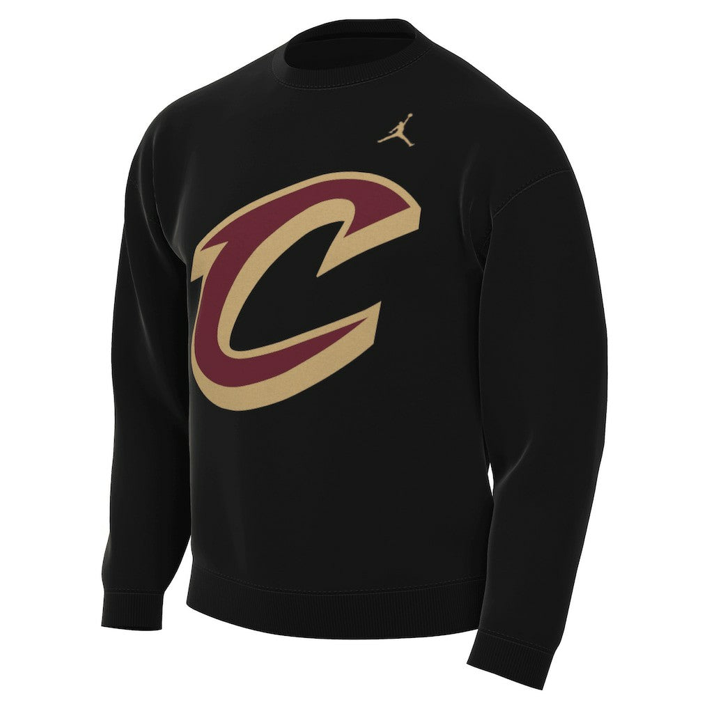 Cleveland Cavaliers Jordan Brand Statement Edition Sweatshirt - Black shop