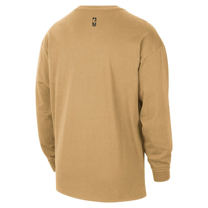 Washington Wizards 2025/26 City Edition Remix Essential Logo Long Sleeve T-Shirt - Gold | Nike on sale