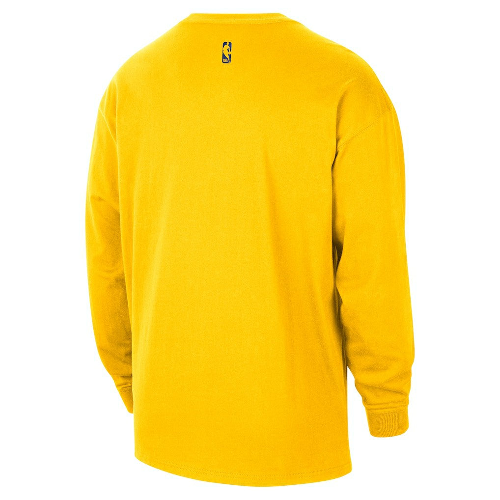 Charlotte Hornets Jordan Brand 2025/26 City Edition Remix Essential Logo Long Sleeve T-Shirt - Yellow cheap