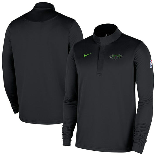 New Orleans Pelicans 2025/26 City Edition Remix Authentic Coaches Dri-FIT Half-Zip Top - Black | Nike online