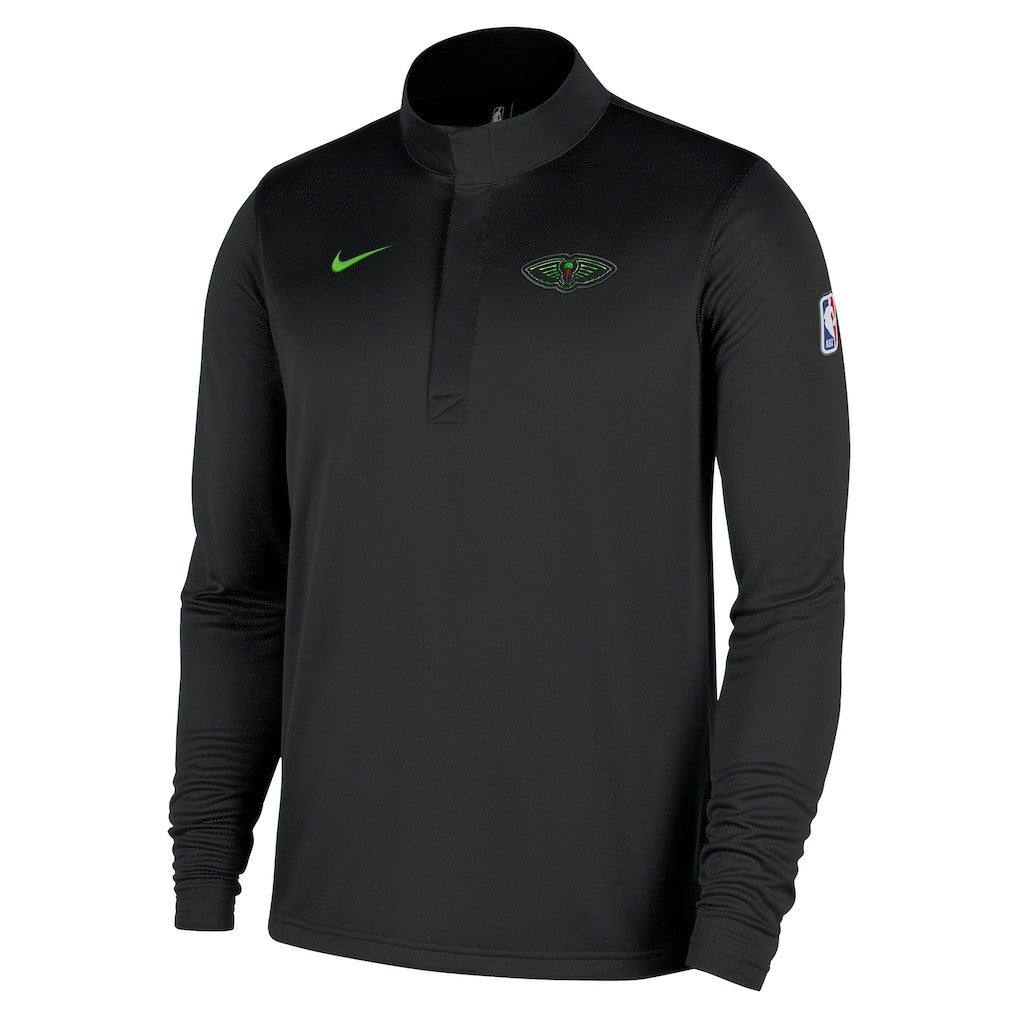 New Orleans Pelicans 2025/26 City Edition Remix Authentic Coaches Dri-FIT Half-Zip Top - Black | Nike online