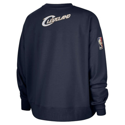 Cleveland Cavaliers Women's Classic Edition Hardwood Classics Premium Phoenix Fleece Sweatshirt sale - Navy | Nike for sale