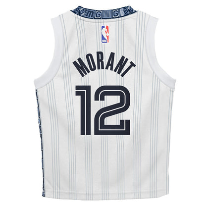 Ja Morant Memphis Grizzlies Preschool 2025/26 City Edition Swingman Jersey - White | Nike discount
