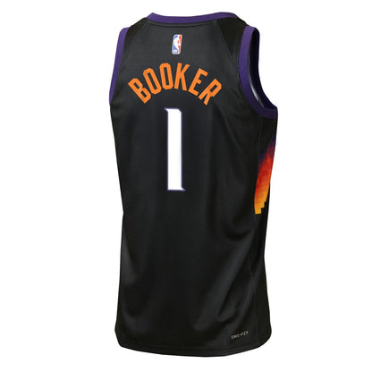 Devin Booker Phoenix Suns Youth 2025/26 City Edition Swingman Jersey - Black | Nike discount