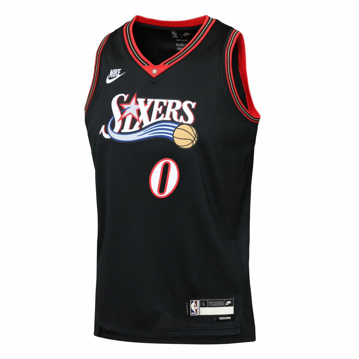 Tyrese Maxey Philadelphia 76ers Youth Swingman Jersey - Classic Edition - Black | Nike sale