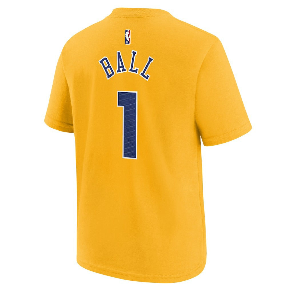 LaMelo Ball Charlotte Hornets Youth 2025/26 City Edition Name & Number T-Shirt - Yellow | Nike shop
