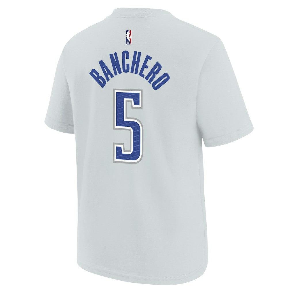 Paolo Banchero Orlando Magic Youth 2025/26 City Edition Name & Number T-Shirt - Silver | Nike cheap