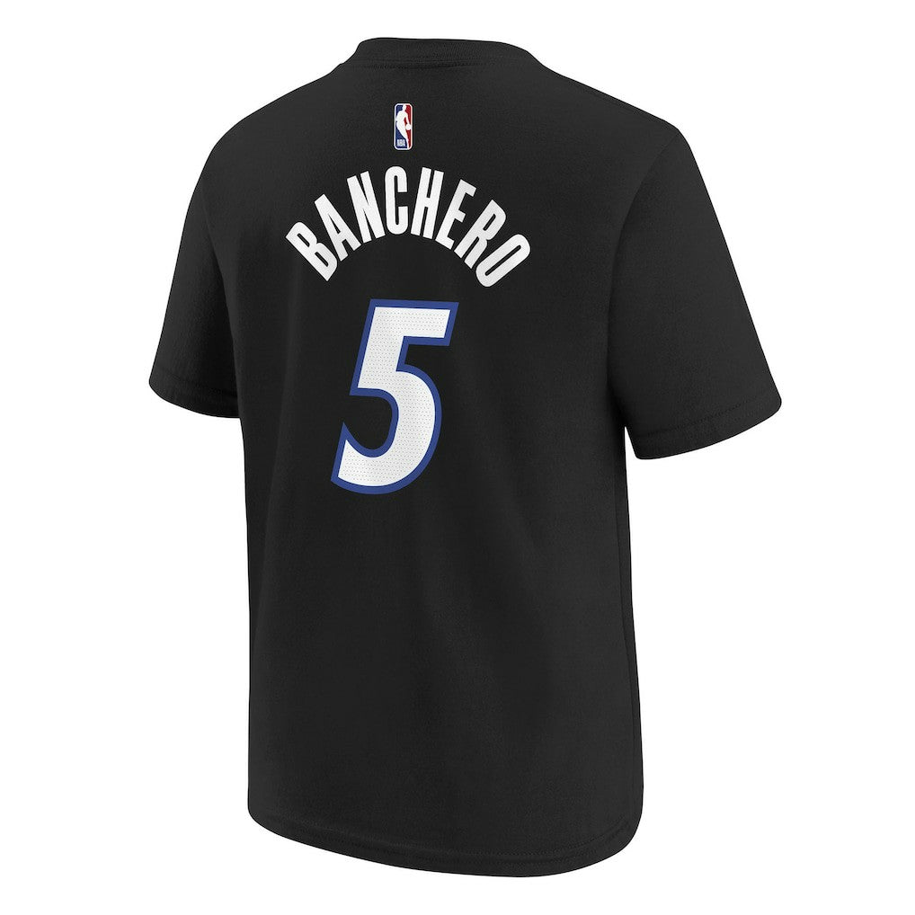 Paolo Banchero Orlando Magic Jordan Brand Youth Statement Edition Name & Number T-Shirt - Black on sale