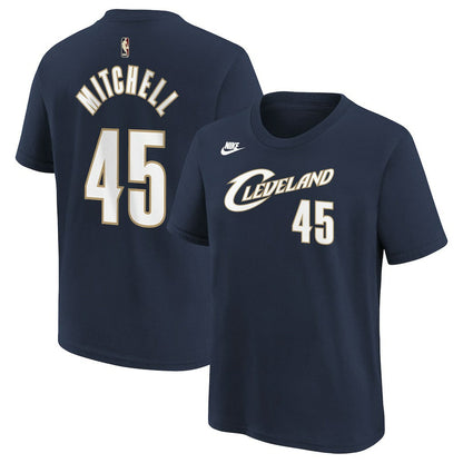 Donovan Mitchell Cleveland Cavaliers Youth Name & Number T-Shirt sale - Classic Editi- Navy | Nike shop