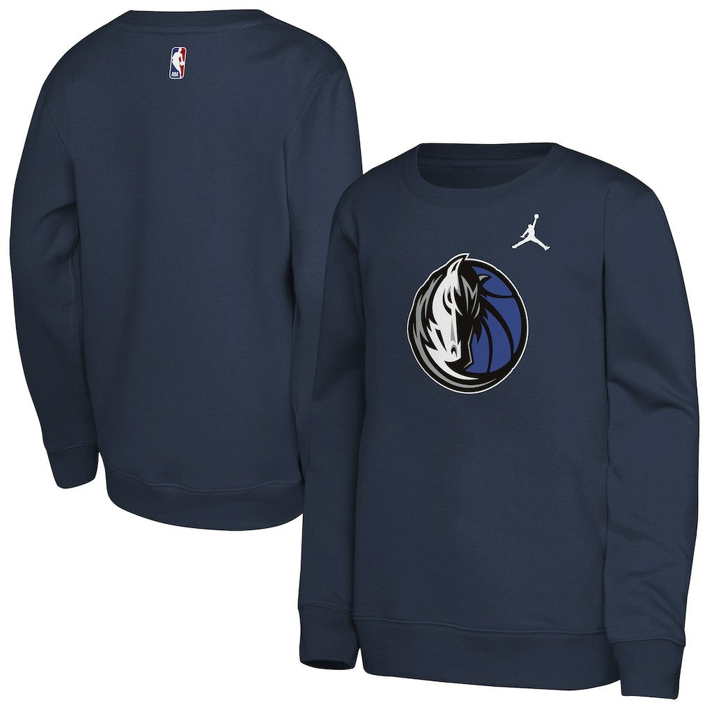 Dallas Mavericks Jordan Brand Youth Courtside Statement Edition Sweatshirt sale - Navy online