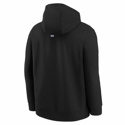 Brooklyn Nets Youth 2025/26 City Edition Club Fleece Pullover Hoodie - Black | Nike outlet