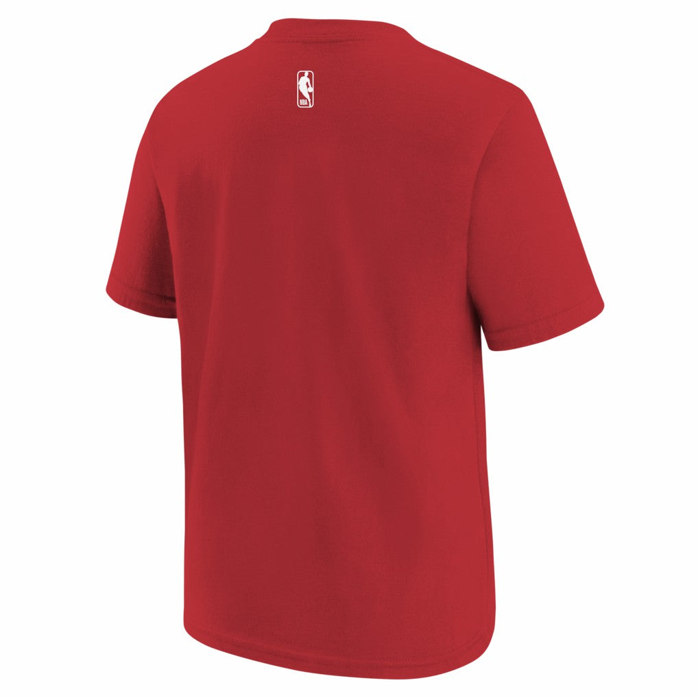 Toronto Raptors Youth 2025/26 City Edition Max90 T-Shirt - Red/Black | Nike cheap