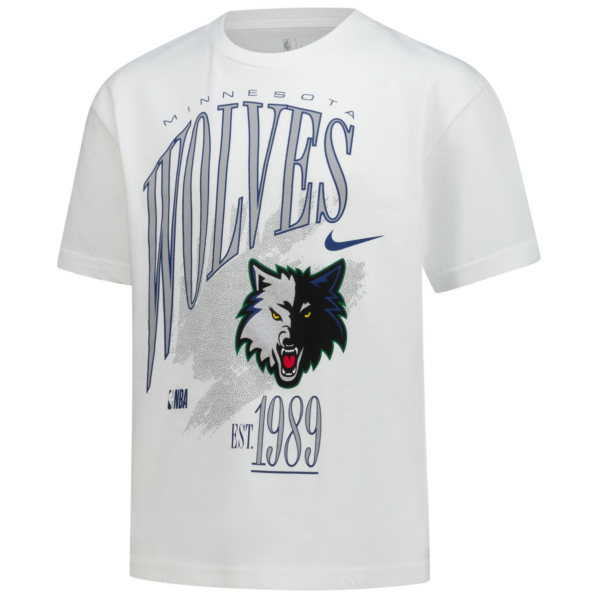 Minnesota Timberwolves Youth Hardwood Classics Champs Max90 T-Shirt - White | Nike outlet