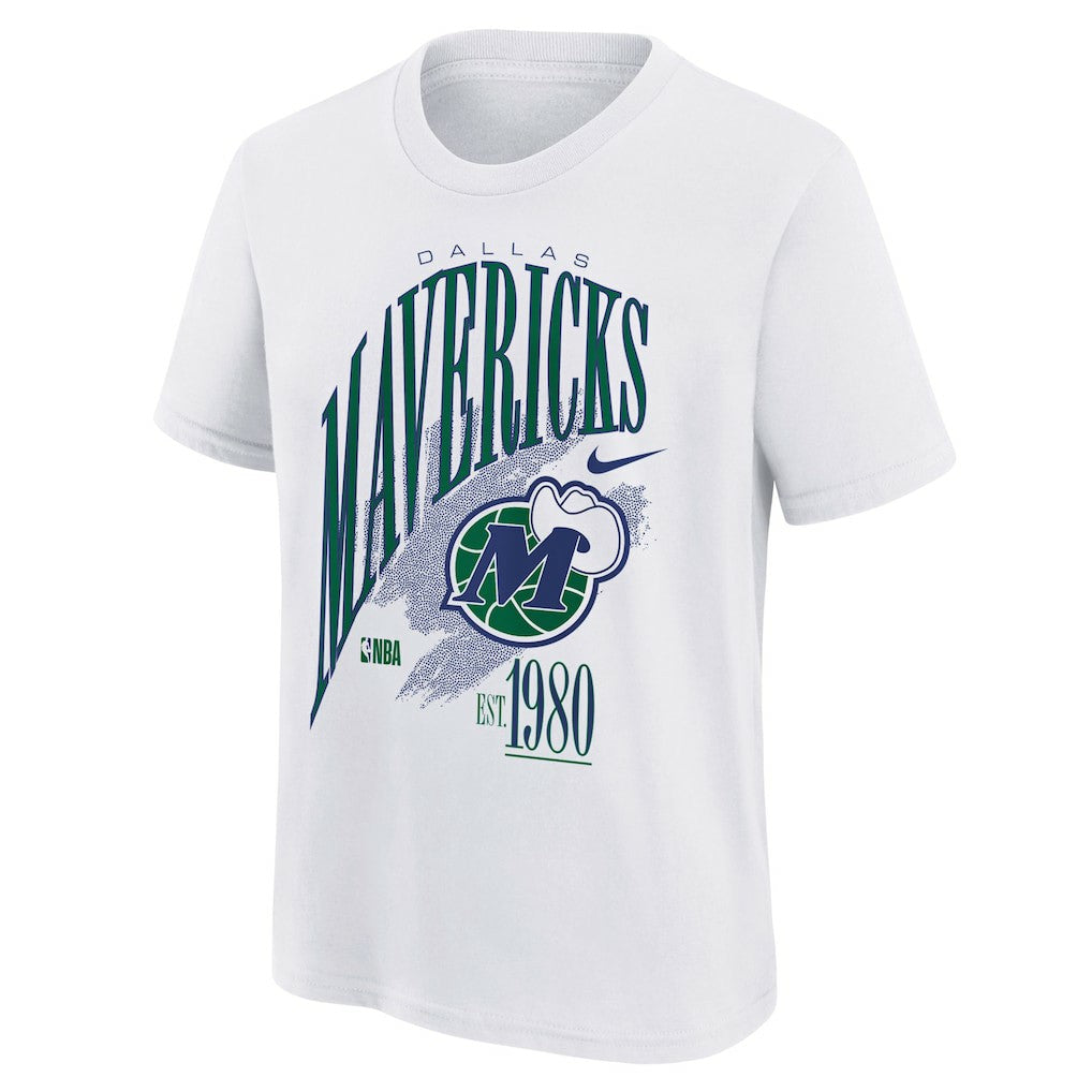 Dallas Mavericks Youth Hardwood Classics Champs Max90 T-Shirt sale - White | Nike sale
