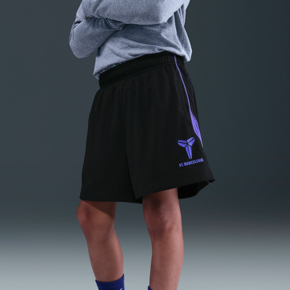 Barcelona Youth 2025/26 Away Kobe Fundamental Dri-FIT Shorts - Black | Nike outlet