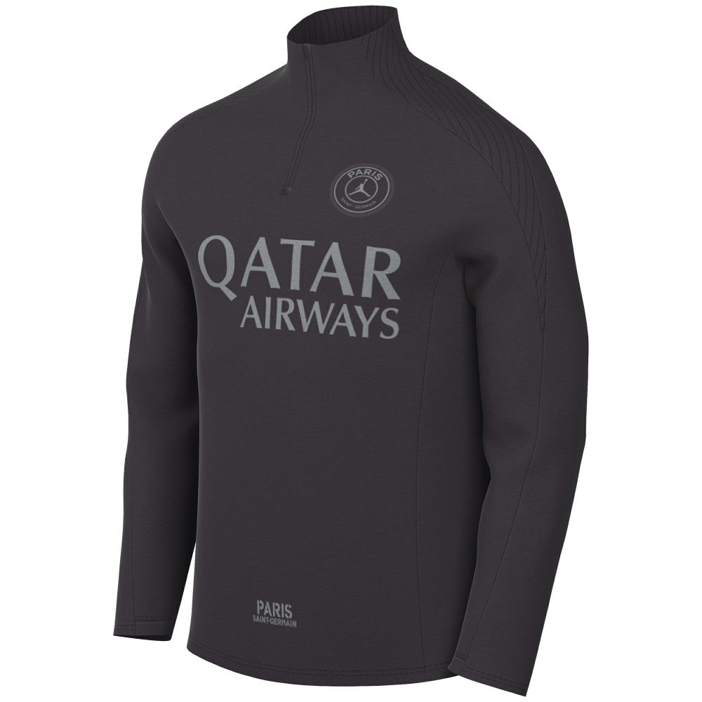 Paris Saint-Germain Strike Drill Quarter-Zip Long Sleeve Dri-FIT Top - Anthracite | Nike sale