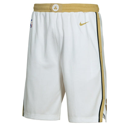 Boston Celtics Youth 2025/26 City Edition Swingman Performance Shorts - White | Nike discount