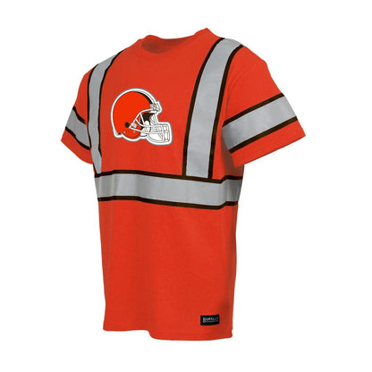 Cleveland Browns Safety Heavyweight T-Shirt - Orange for sale