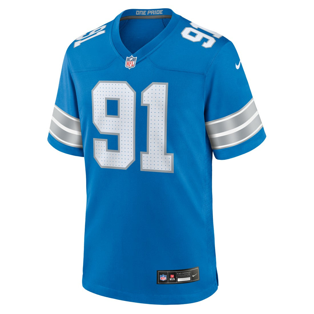 Tyleik Williams Detroit Lions 2025 NFL Draft First Round Pick Game Jersey - Blue | Nike sale
