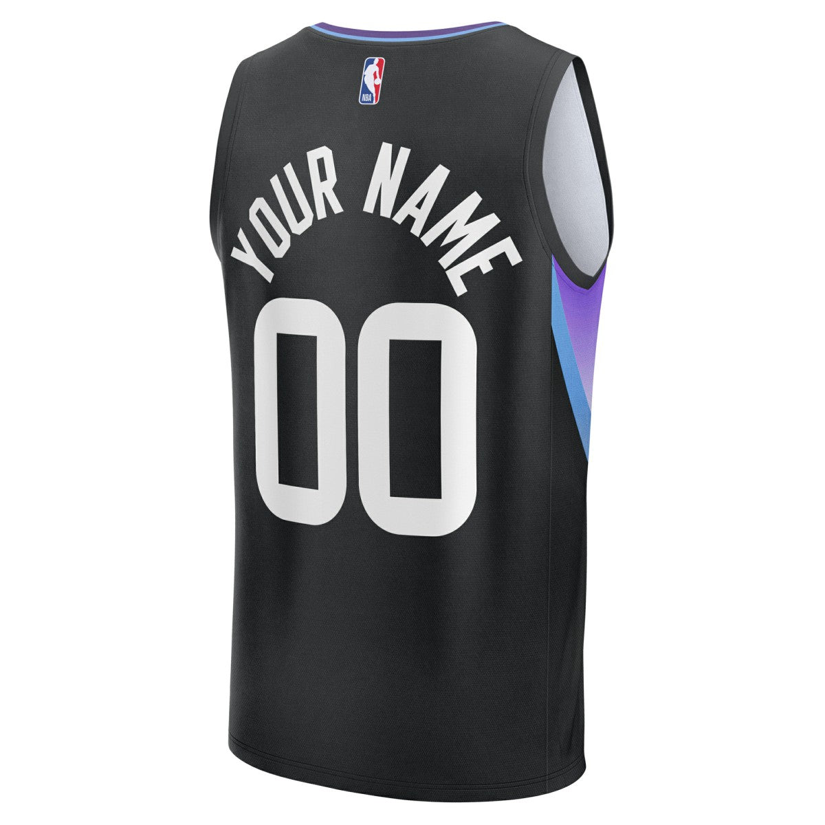 Utah Jazz Youth Fast Break Custom Replica Jersey - Black - Statement Edition | Fanatics discount