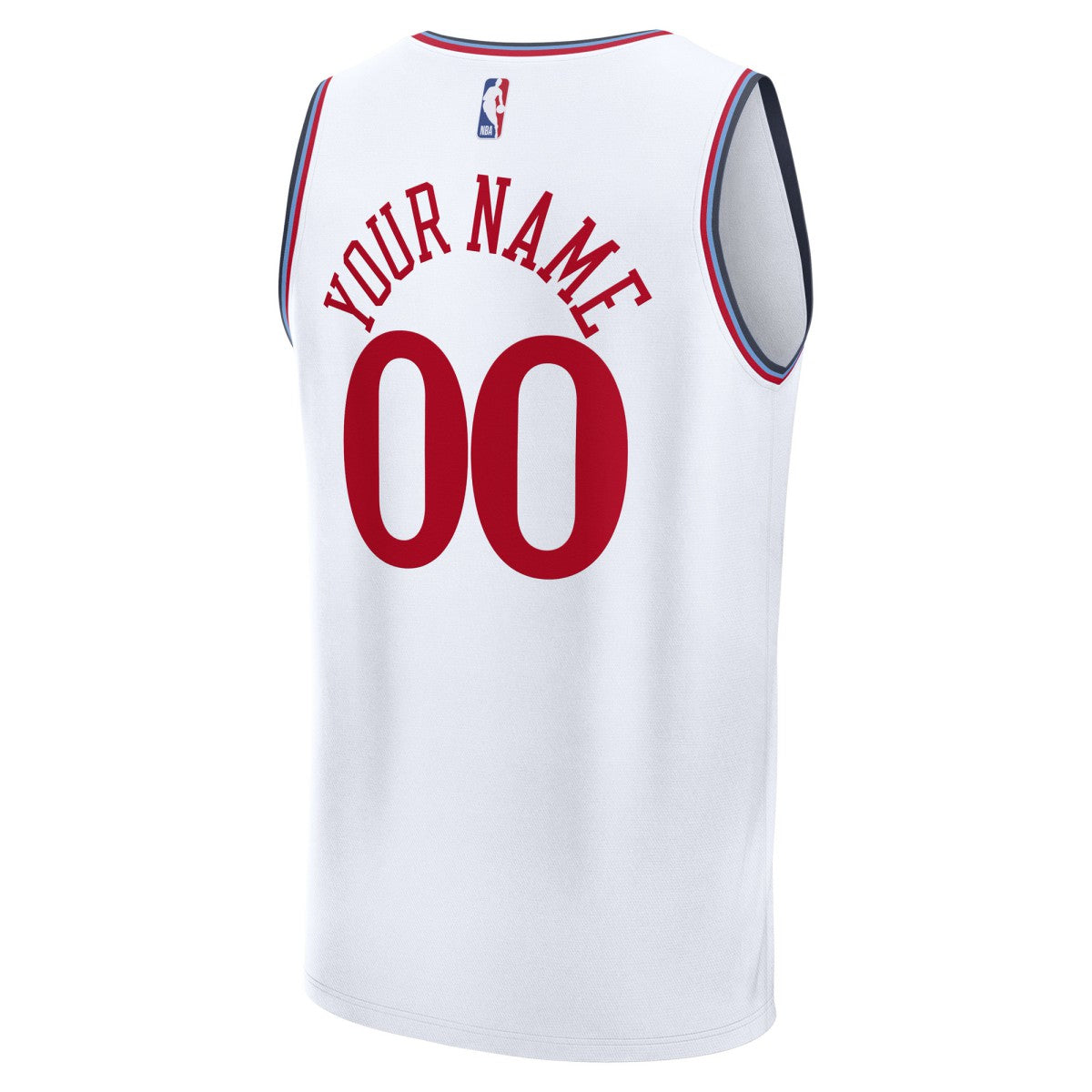 LA Clippers Fast Break Custom Jersey - Association Edition - White | Fanatics online