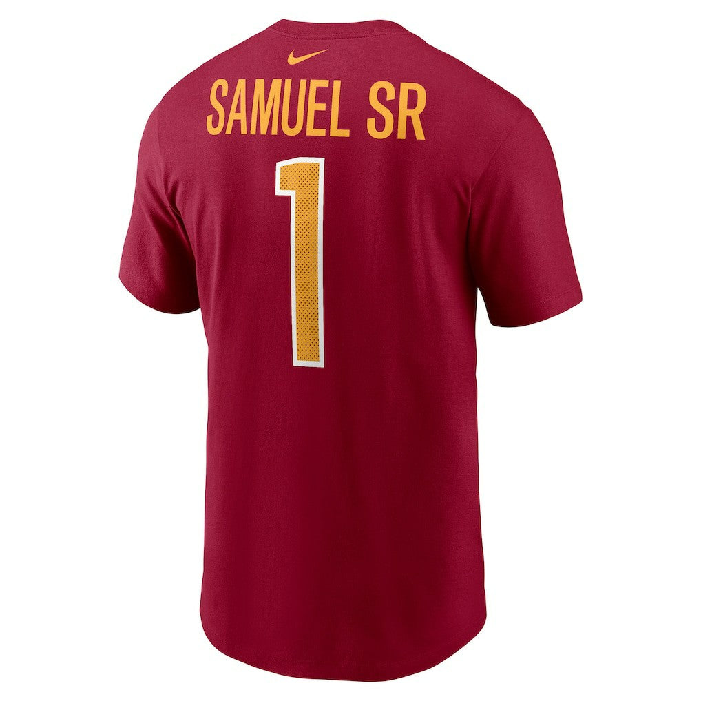 Deebo Samuel Sr Washington Commanders Name & Number T-Shirt - Burgundy | Nike on sale