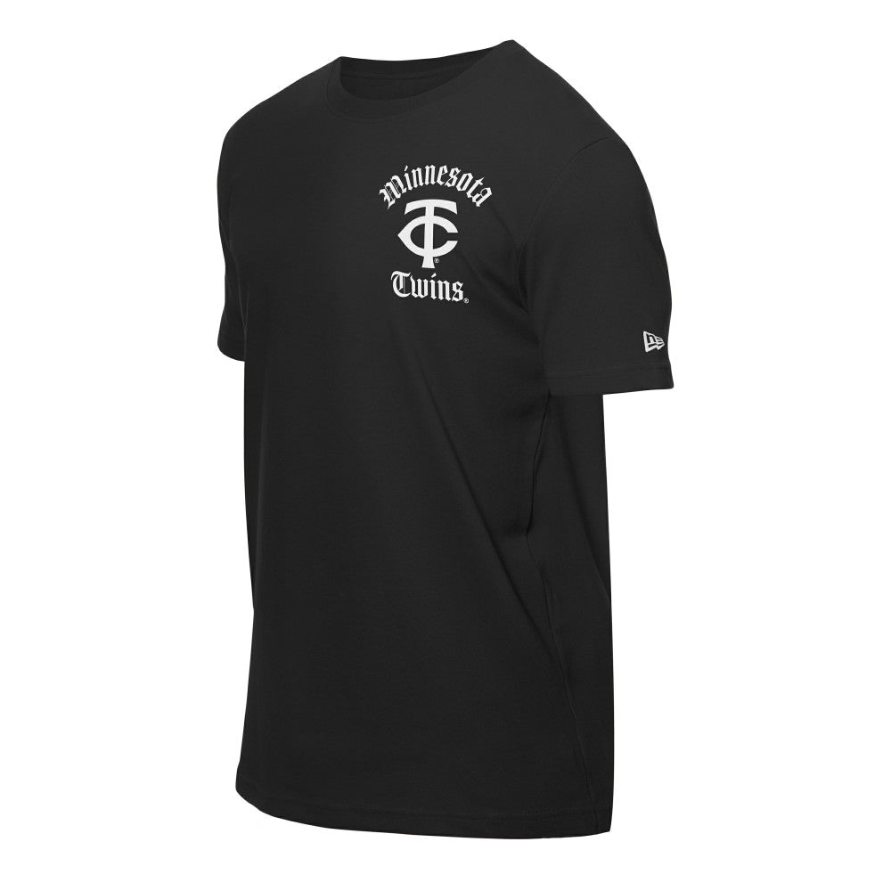 Minnesota Twins Sugar Skulls T-Shirt - Black | New Era