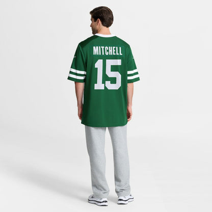 Adonai Mitchell New York Jets Team Game Jersey - Legacy Green | Nike on sale