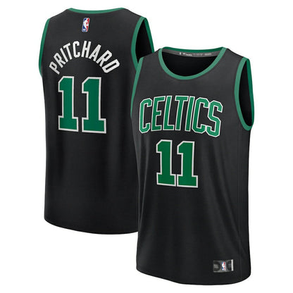 Payton Pritchard Boston Celtics Fast Break Replica Player Jersey - Statement Edition - Black | Fanatics cheap