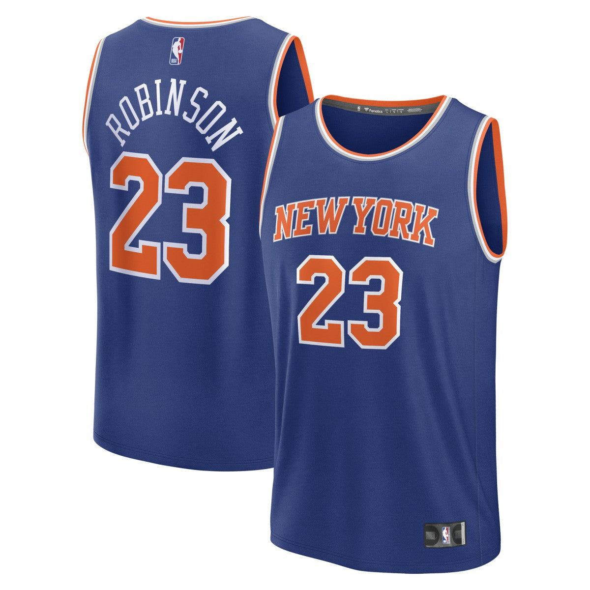 Mitchell Robinson New York Knicks Fast Break Replica Player Jersey - Icon Edition - Blue | Fanatics discount