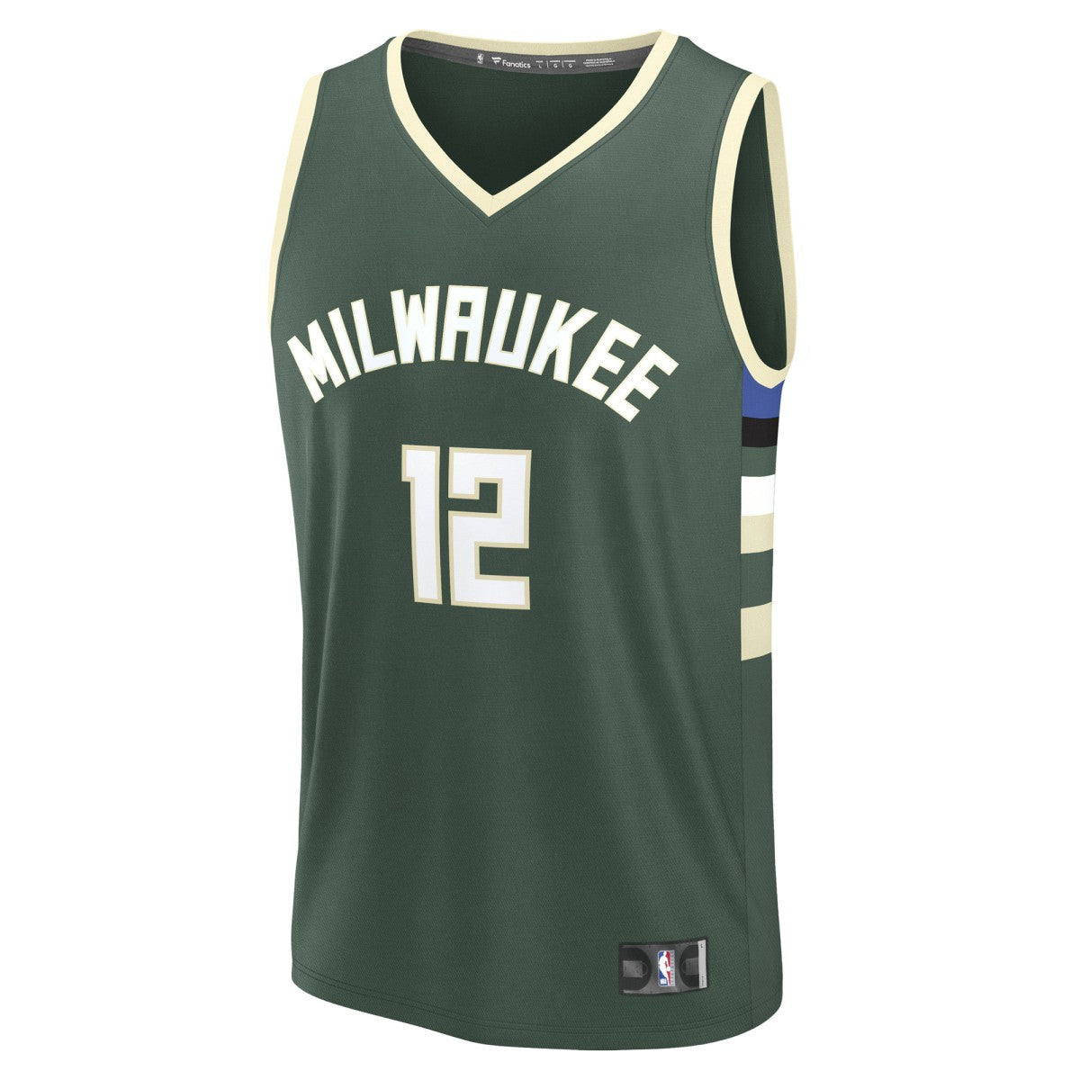 Taurean Prince Milwaukee Bucks Fast Break Replica Player Jersey - Icon Edition - Hunter Green | Fanatics online