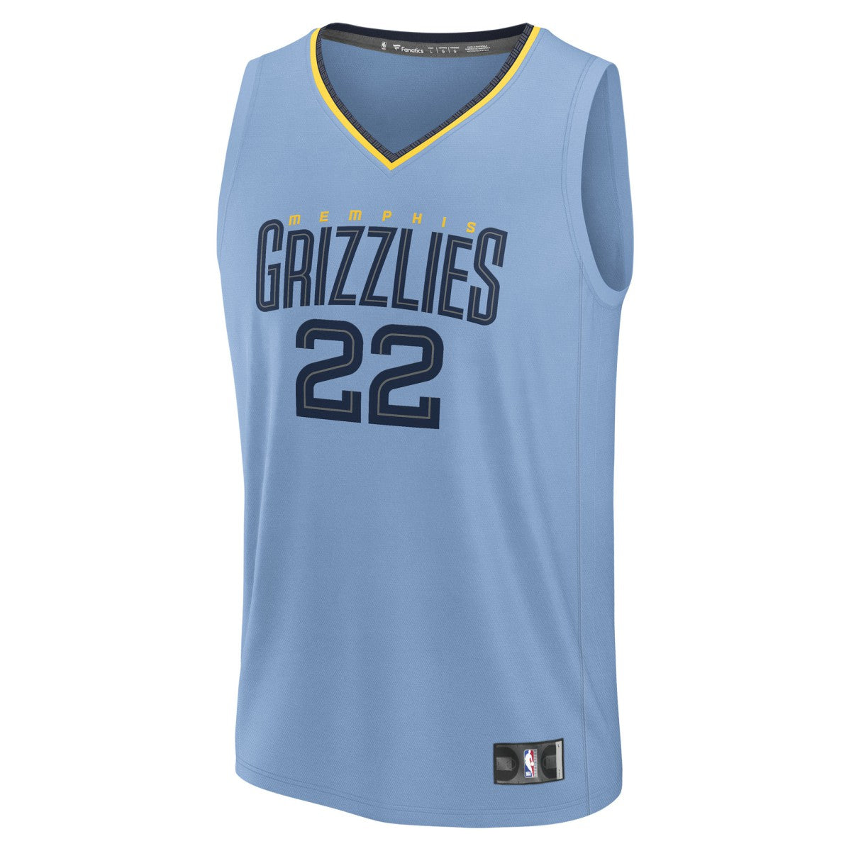 Desmond Bane Memphis Grizzlies Fast Break Replica Player Jersey - Statement Edition - Light Blue | Fanatics shop