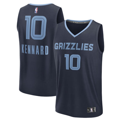Luke Kennard Memphis Grizzlies Fast Break Replica Player Jersey - Icon Edition - Navy | Fanatics on sale