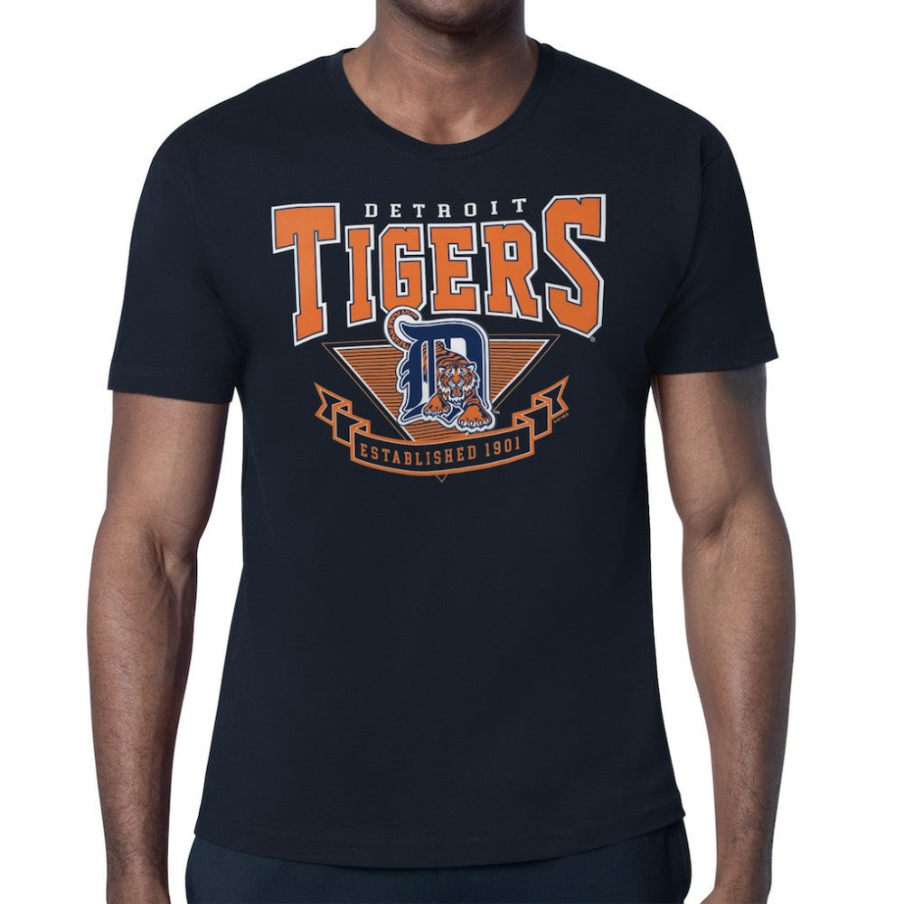 Detroit Tigers Starter ‘80s Inspired T-Shirt - Navy
