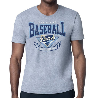 San Diego Padres Starter ‘80s Inspired T-Shirt - Gray