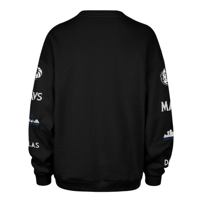 Dallas Mavericks '47 Women's 2025/26 City Edition Go Big Oversized Sweatshirt sale - Black | 47 brand online