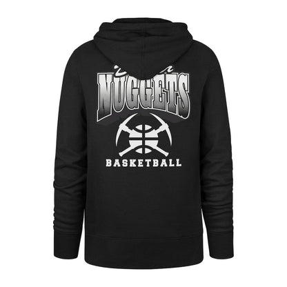 Denver Nuggets '47 2025/26 City Edition Jab Step Headline Hoodie - Black | 47 brand outlet