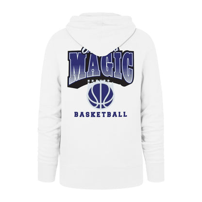 Orlando Magic '47 2025/26 City Edition Jab Step Headline Hoodie sale - White | 47 brand for sale