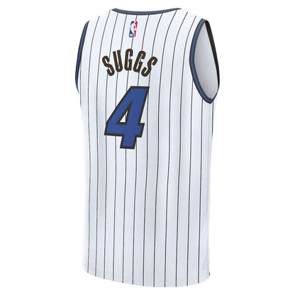 Jalen Suggs Orlando Magic Fast Break Replica Jersey - White - Association Edition | Fanatics online