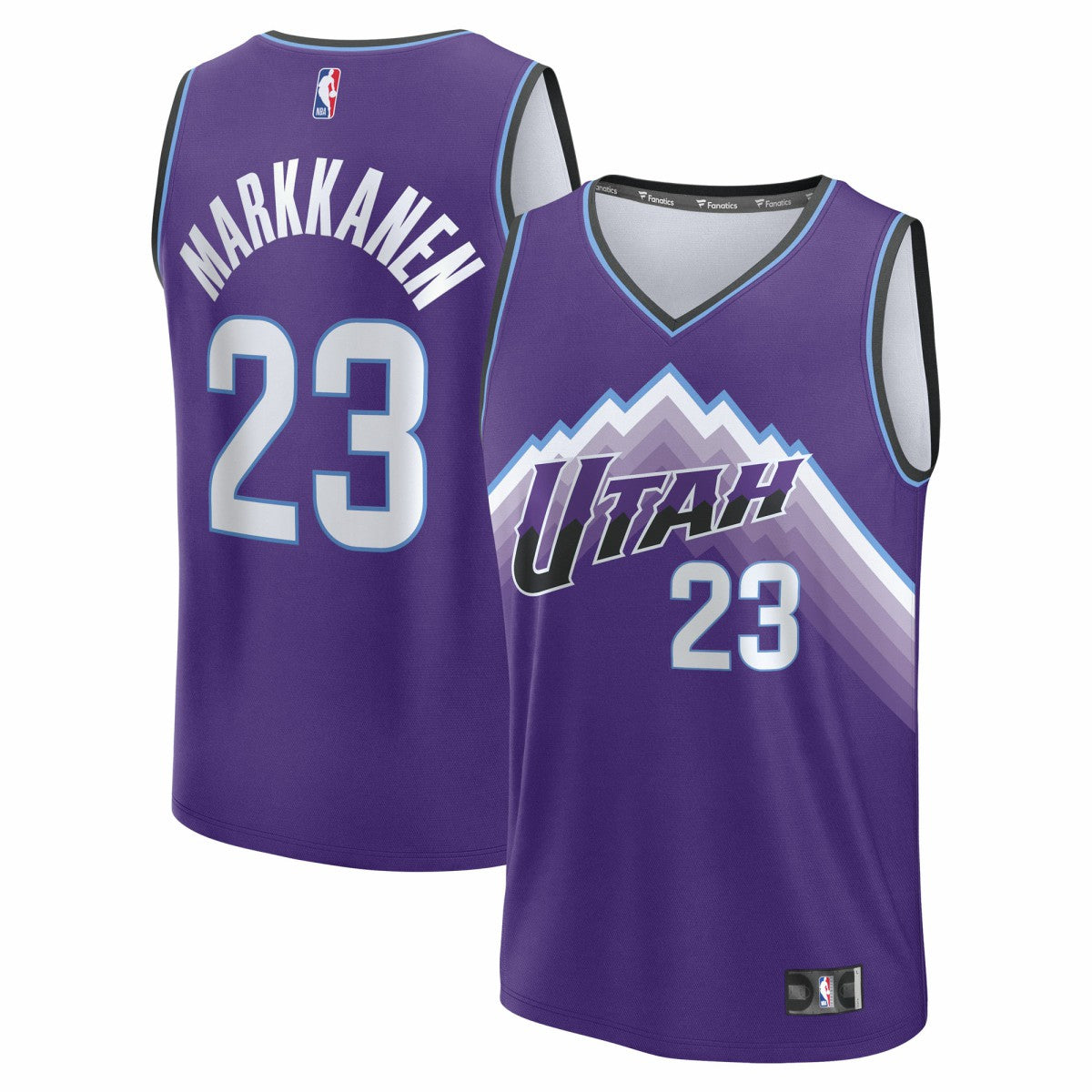 Lauri Markkanen Utah Jazz Youth Fast Break Replica Jersey - Icon Edition - Purple | Fanatics discount