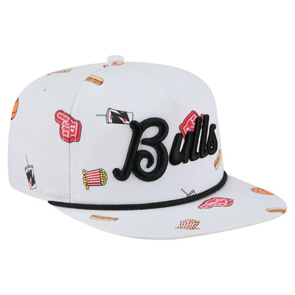 Chicago Bulls Team Cheer Rope 19TWENTY Adjustable Hat - White | New Era outlet