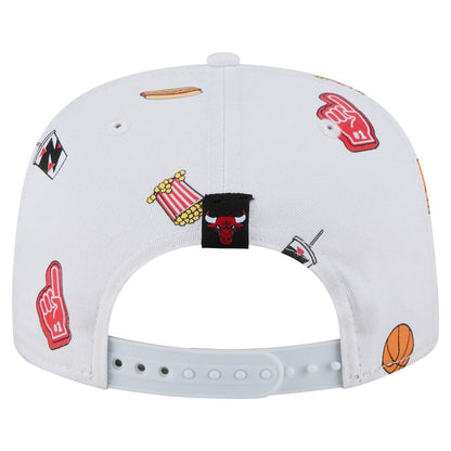 Chicago Bulls Team Cheer Rope 19TWENTY Adjustable Hat - White | New Era outlet