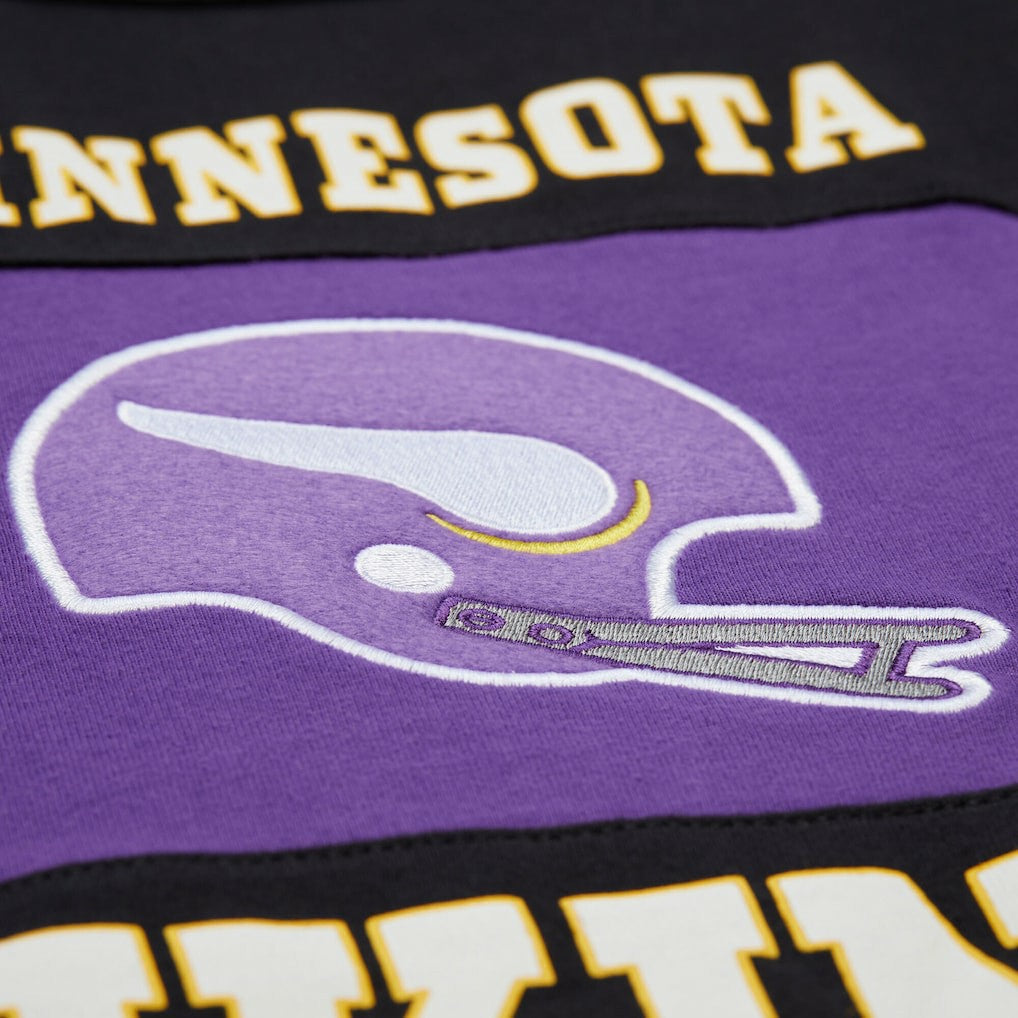 Minnesota Vikings Retro Colorblock Tank Top - Black cheap
