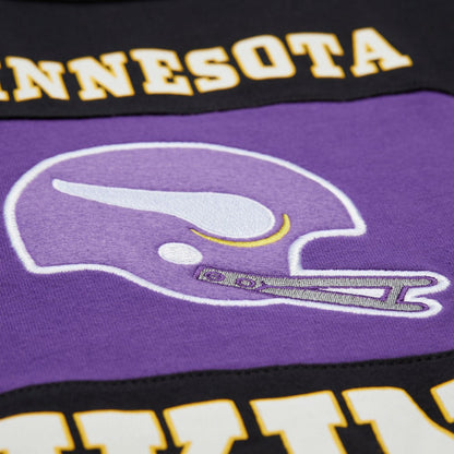 Minnesota Vikings Retro Colorblock Tank Top - Black cheap